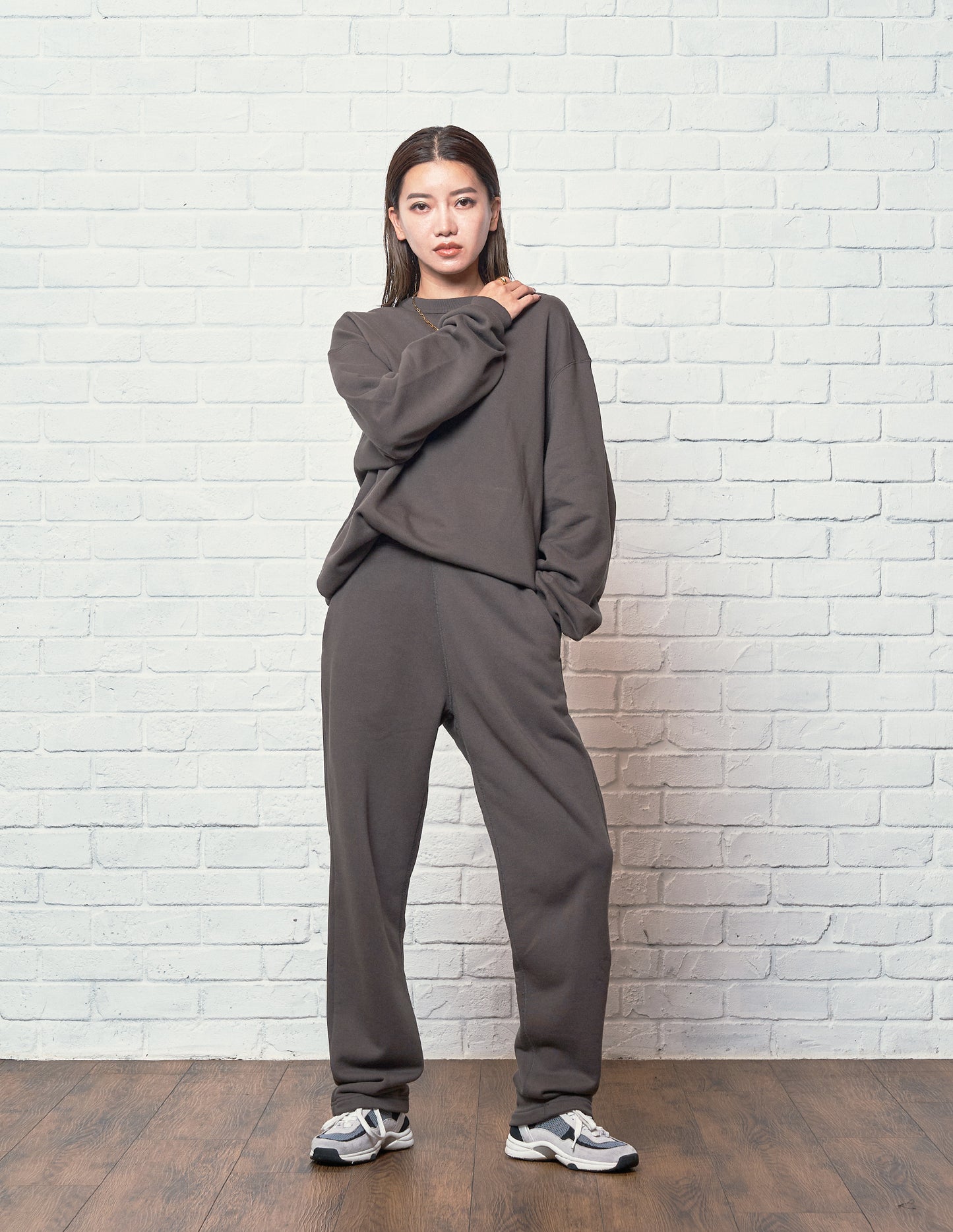 Crew neck Sweat / Grey