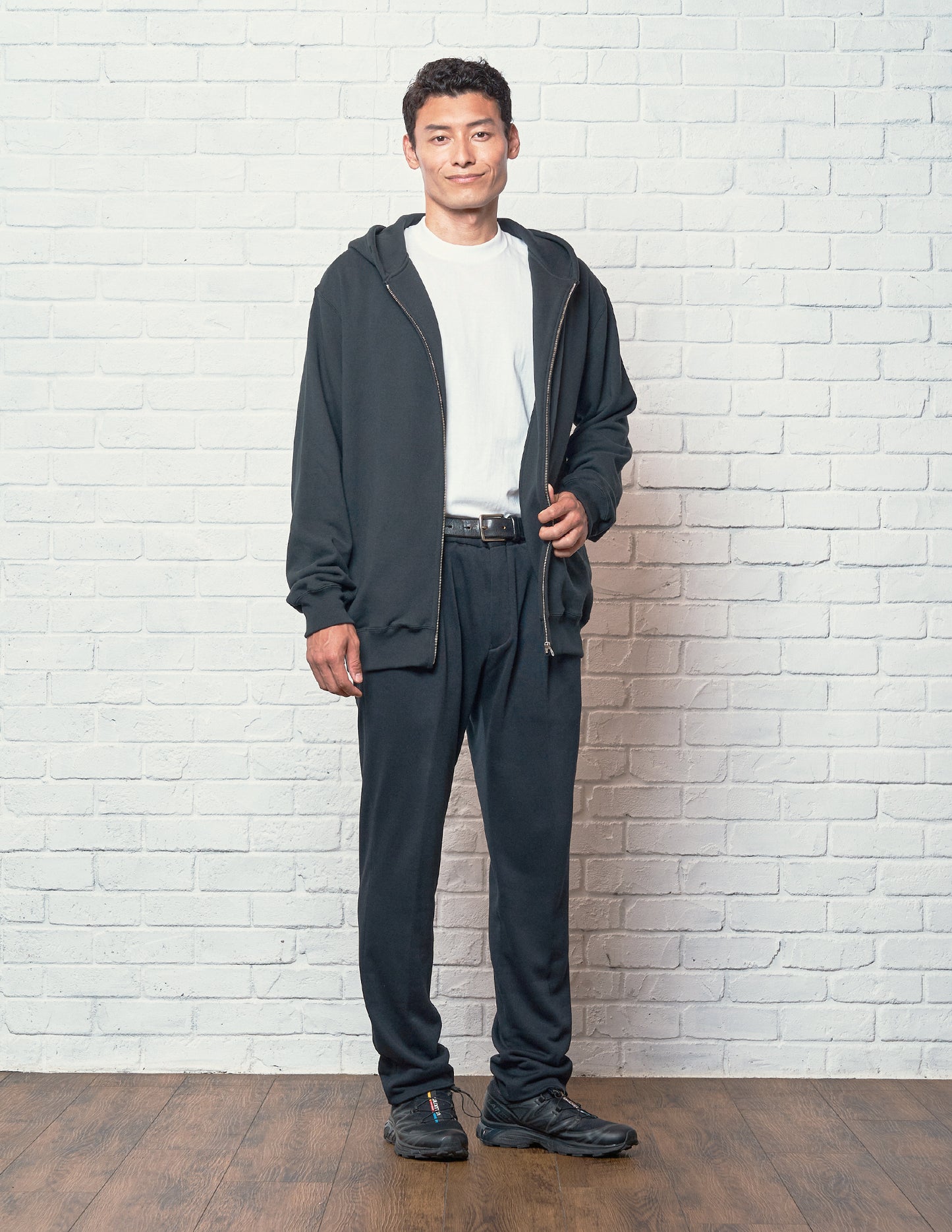 Zip up Parker / Navy