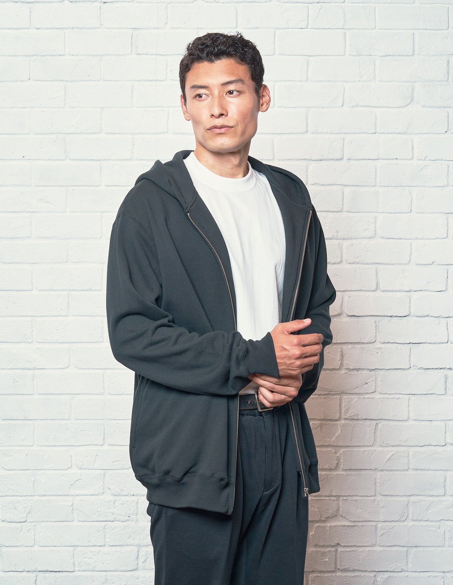 Zip up Parker / Navy