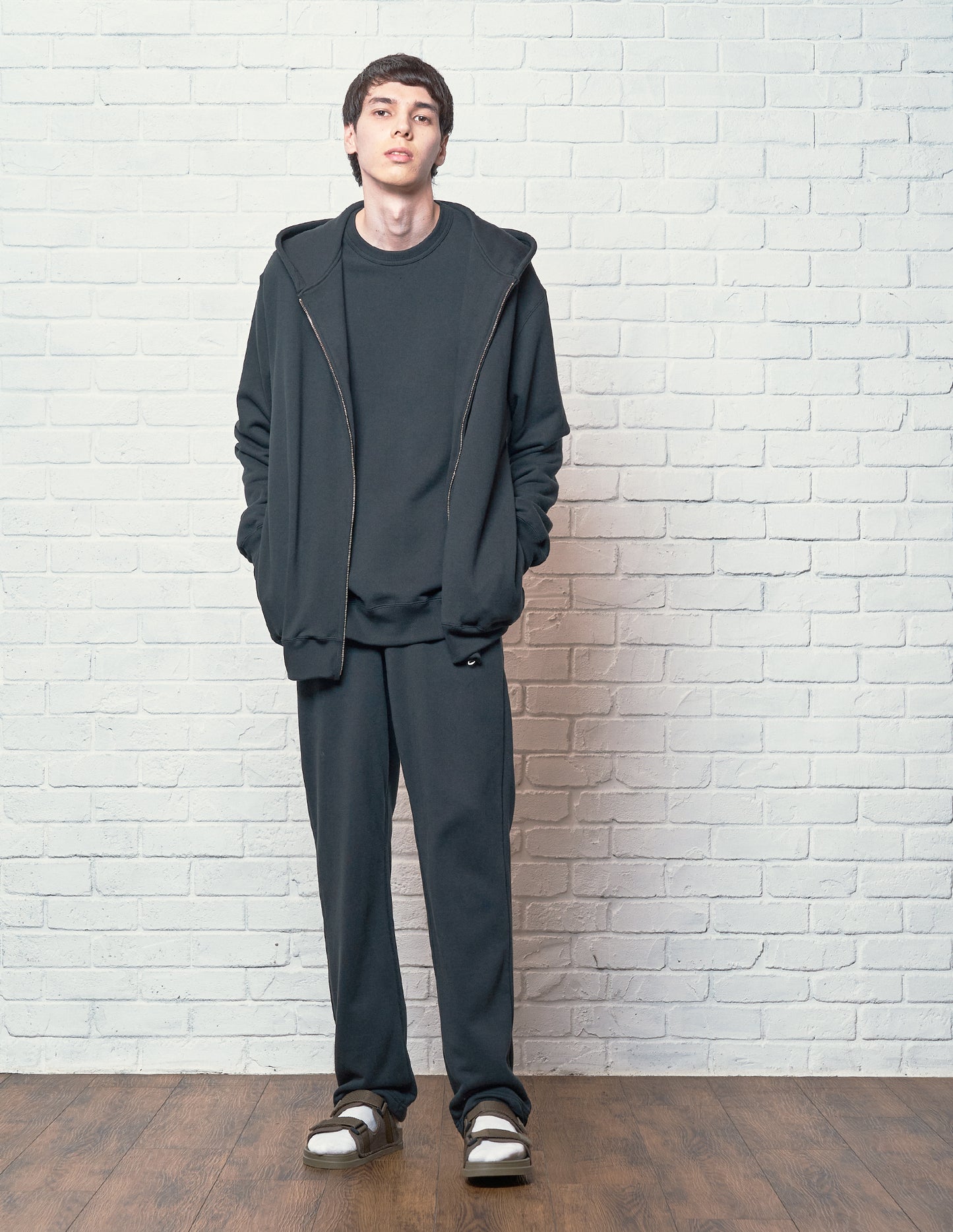 Zip up Parker / Navy