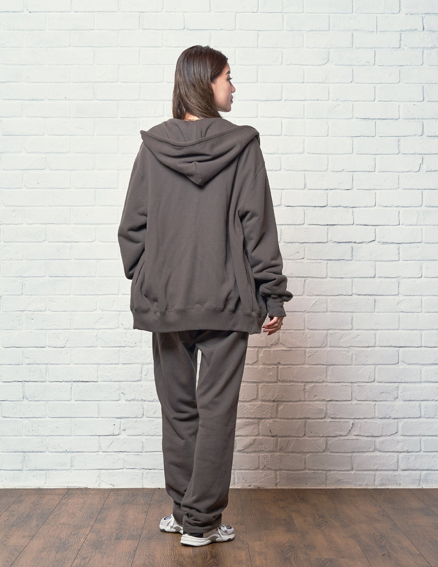 Zip up Parker / Grey