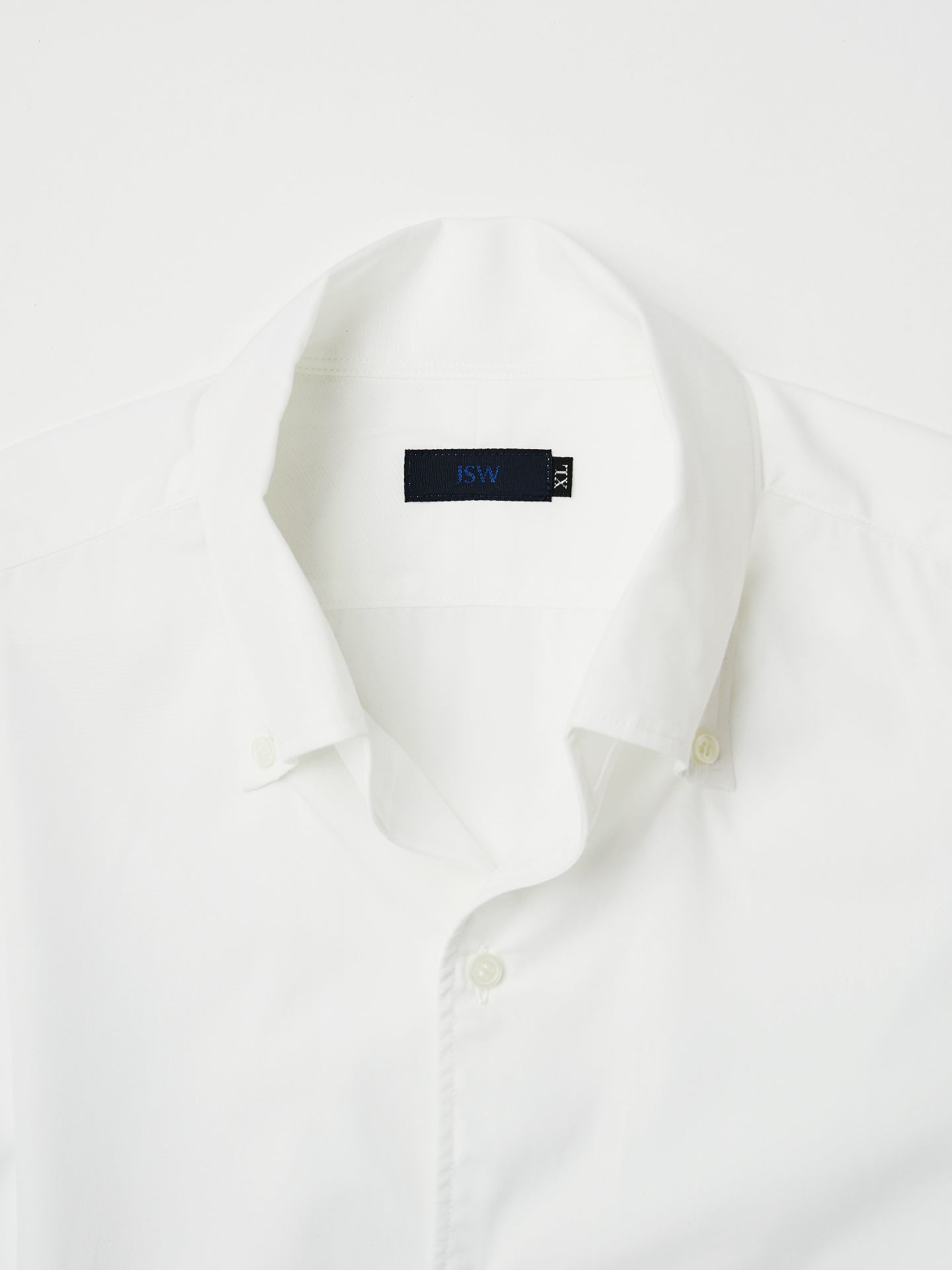 Button‐down Dress Shirt / White ｜ JSW(J-Style Wear)